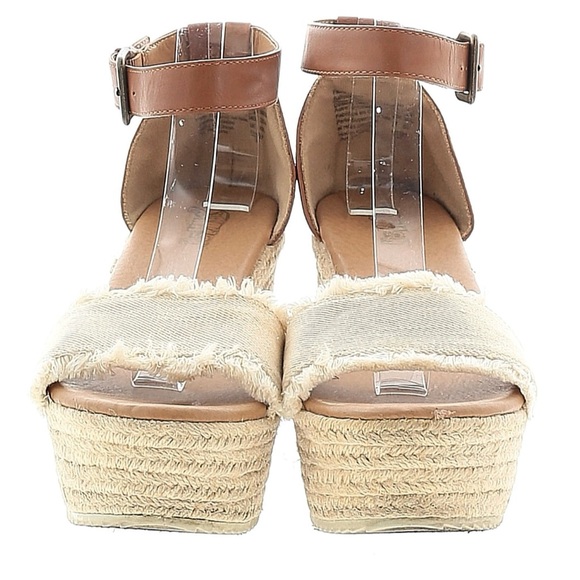 Brash espadrilles platform wedge heels size 6.5 - Picture 1 of 7